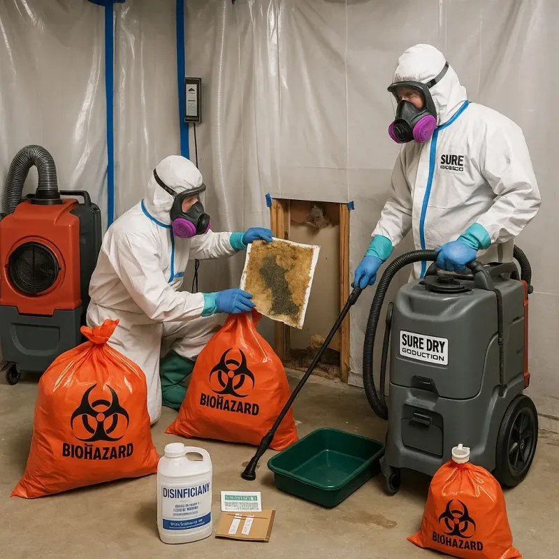 Contaminated Water Handling Protocols process in Henderson County, TX