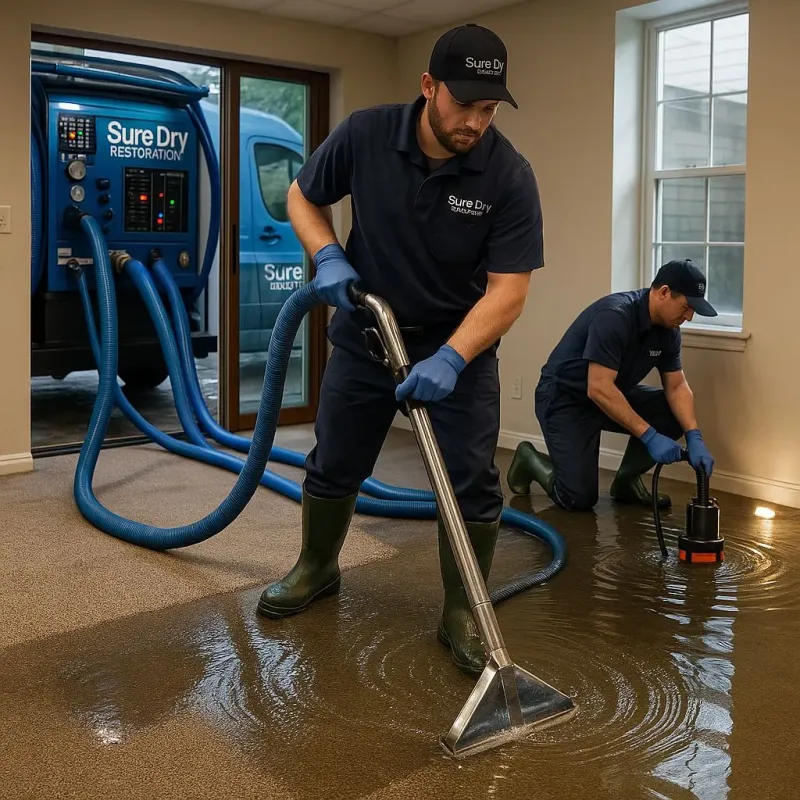 Water Extraction and Removal process in Henderson County, TX